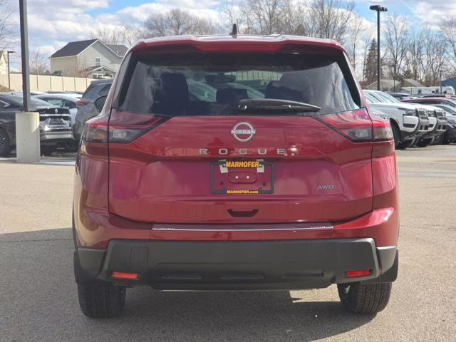2026 Scarlet Ember Tintcoat Nissan Rogue SV AWD SUV