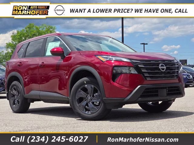 2026 Scarlet Ember Tintcoat Nissan Rogue SV AWD SUV