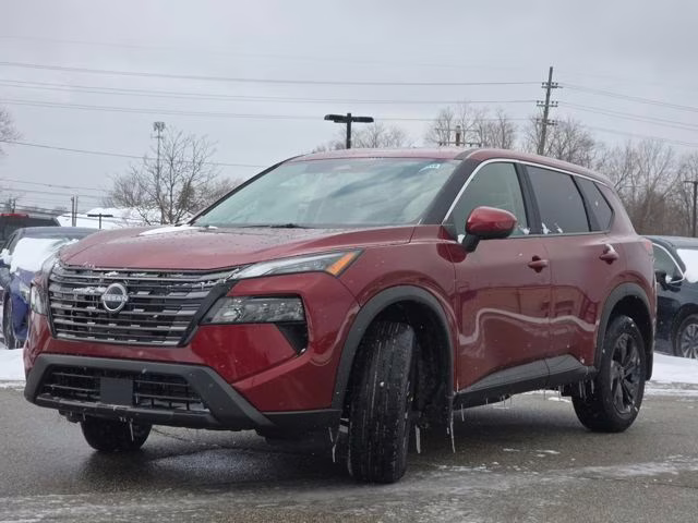 2026 Scarlet Ember Tintcoat Nissan Rogue SV AWD SUV