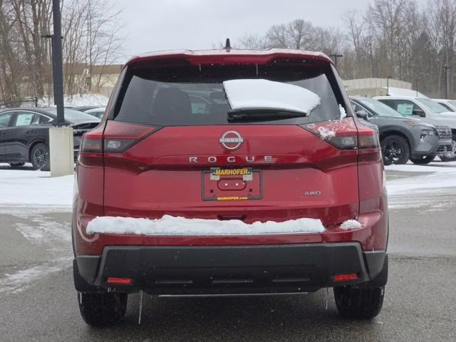 2026 Scarlet Ember Tintcoat Nissan Rogue SV AWD SUV