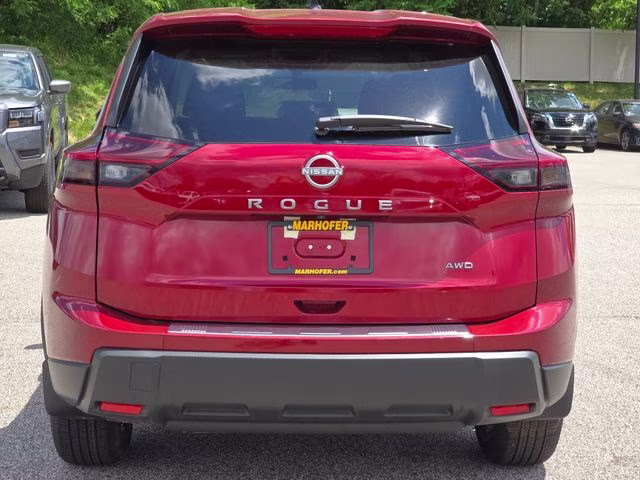 2026 Scarlet Ember Tintcoat Nissan Rogue SV AWD SUV