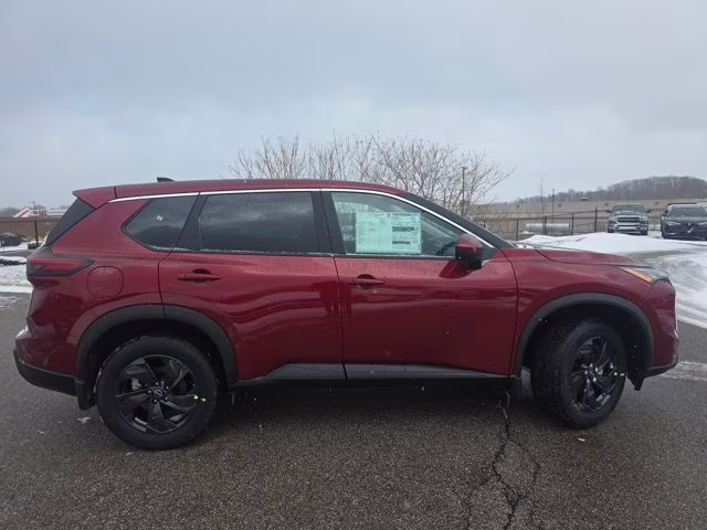 2026 Scarlet Ember Tintcoat Nissan Rogue SV AWD SUV
