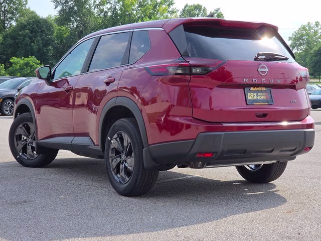 2026 Scarlet Ember Tintcoat Nissan Rogue SV AWD SUV