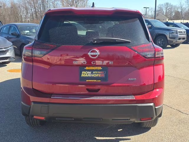 2026 Scarlet Ember Tintcoat Nissan Rogue SV AWD SUV