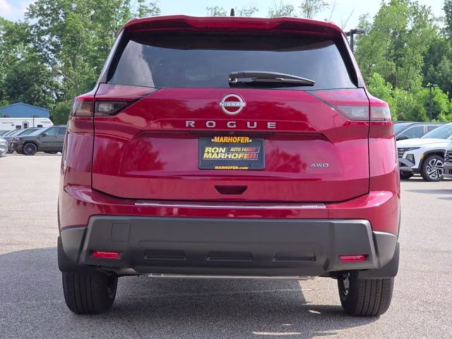 2026 Scarlet Ember Tintcoat Nissan Rogue SV AWD SUV