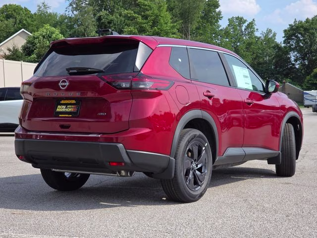 2026 Scarlet Ember Tintcoat Nissan Rogue SV AWD SUV