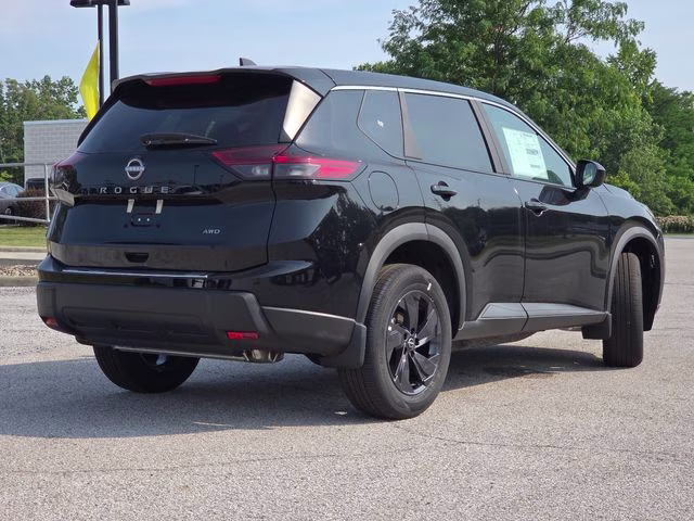 2026 Super Black Nissan Rogue SV AWD SUV