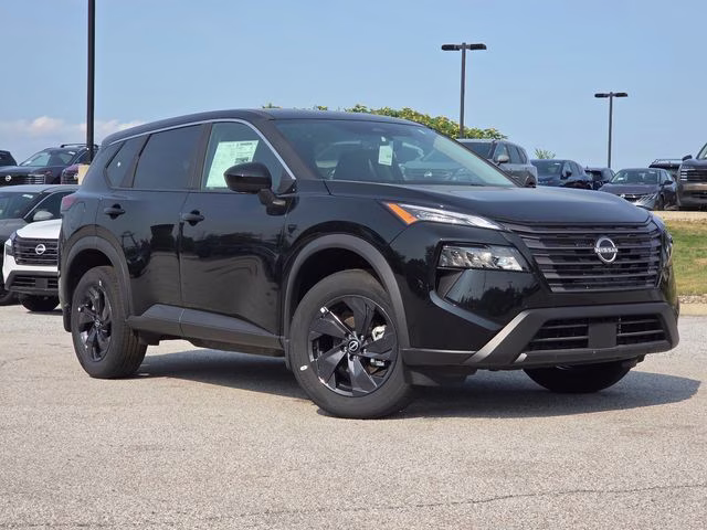 2026 Super Black Nissan Rogue SV AWD SUV