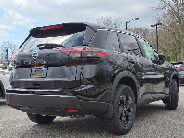 2026 Super Black Nissan Rogue SV AWD SUV