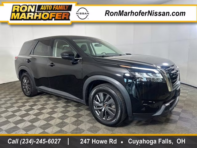 2022 Super Black Nissan Pathfinder S 4X4 SUV