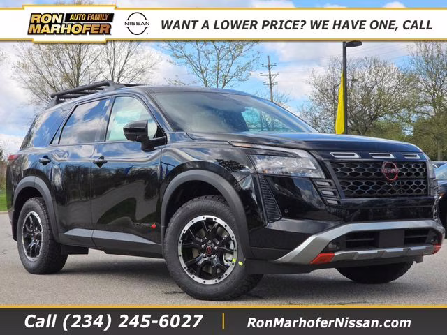 2026 Super Black Nissan Pathfinder Rock Creek 4X4 SUV