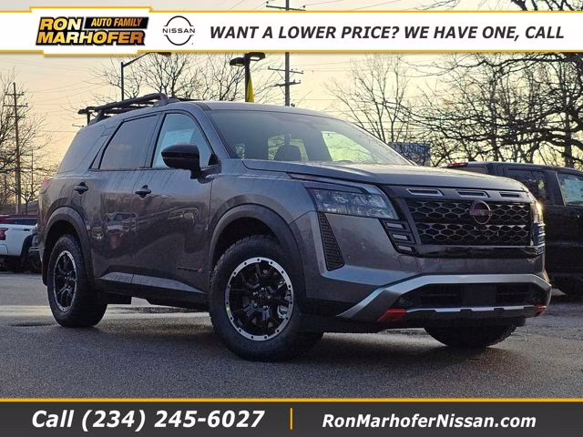 2026 Gun Metallic Nissan Pathfinder Rock Creek 4X4 SUV