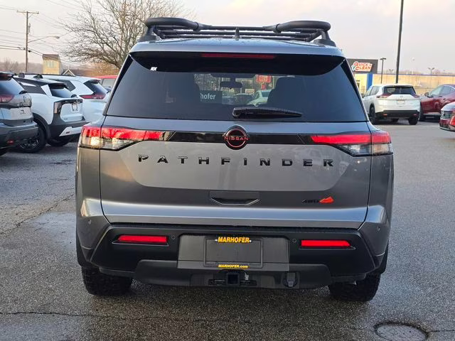 2026 Gun Metallic Nissan Pathfinder Rock Creek 4X4 SUV