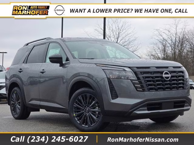 2026 Gun Metallic Nissan Pathfinder SL 4X4 SUV
