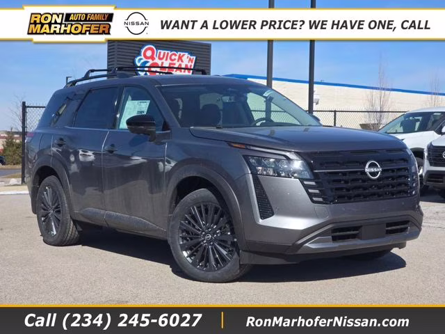 2026 Gun Metallic Nissan Pathfinder SL 4X4 SUV