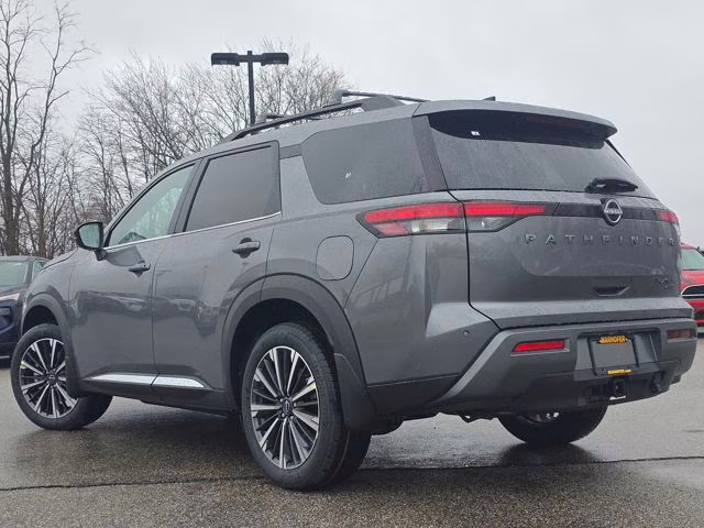 2026 Gun Metallic Nissan Pathfinder Platinum 4X4 SUV