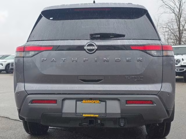 2026 Gun Metallic Nissan Pathfinder Platinum 4X4 SUV