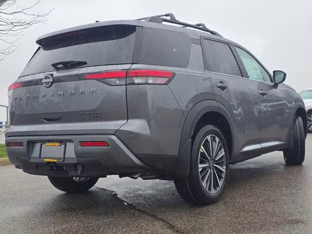 2026 Gun Metallic Nissan Pathfinder Platinum 4X4 SUV