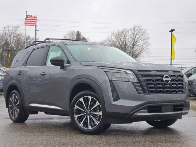 2026 Gun Metallic Nissan Pathfinder Platinum 4X4 SUV