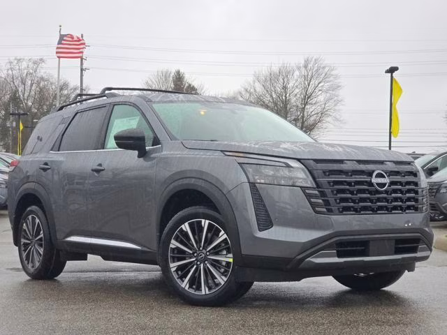 2026 Gun Metallic Nissan Pathfinder Platinum 4X4 SUV