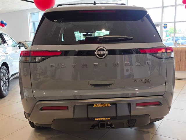 2026 Boulder Gray Pearl Nissan Pathfinder Platinum 4X4 SUV