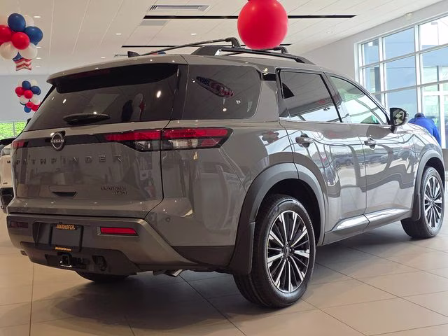 2026 Boulder Gray Pearl Nissan Pathfinder Platinum 4X4 SUV