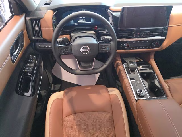 2026 Boulder Gray Pearl Nissan Pathfinder Platinum 4X4 SUV
