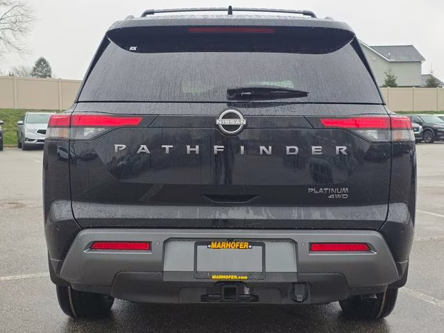 2026 Super Black Nissan Pathfinder Platinum 4X4 SUV