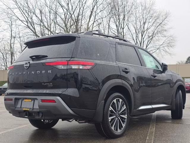 2026 Super Black Nissan Pathfinder Platinum 4X4 SUV
