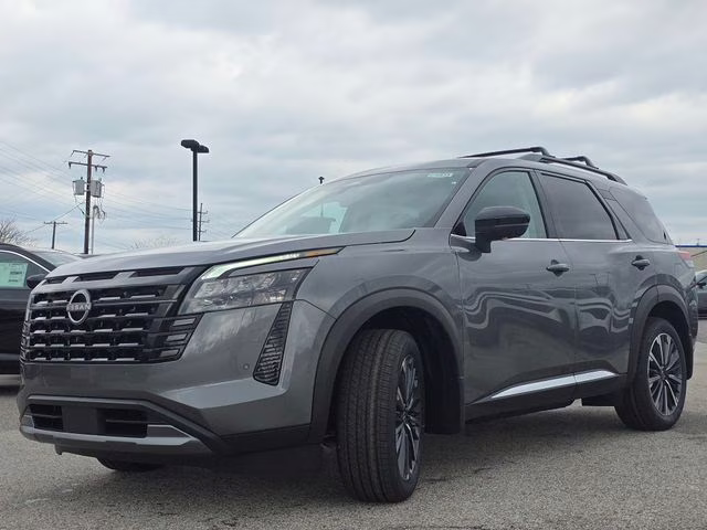 2026 Gun Metallic Nissan Pathfinder Platinum 4X4 SUV