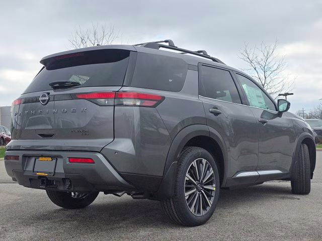2026 Gun Metallic Nissan Pathfinder Platinum 4X4 SUV
