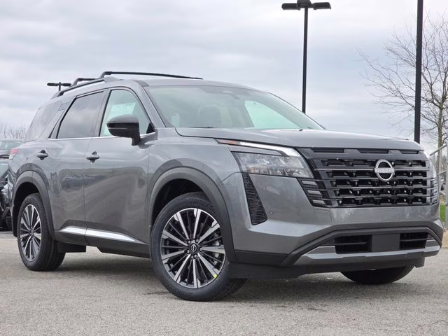 2026 Gun Metallic Nissan Pathfinder Platinum 4X4 SUV