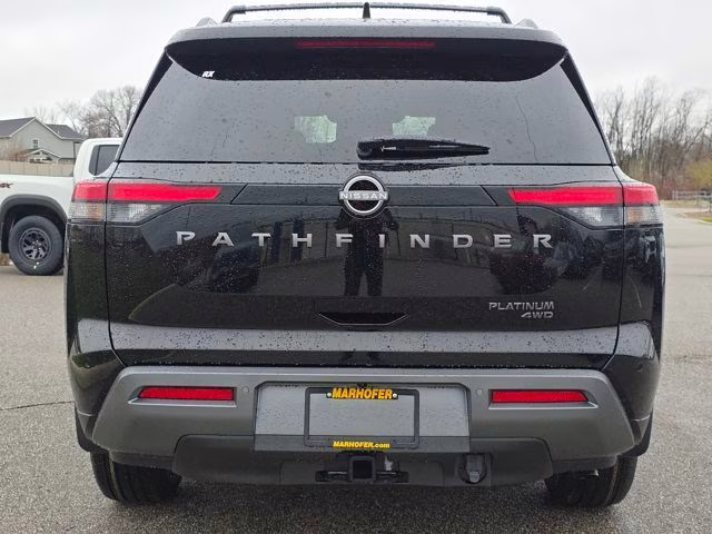 2026 Super Black Nissan Pathfinder Platinum 4X4 SUV
