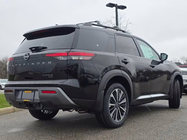 2026 Super Black Nissan Pathfinder Platinum 4X4 SUV