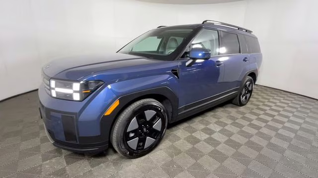 2025 Atlantis Blue Hyundai Santa Fe Hybrid SEL FWD SUV