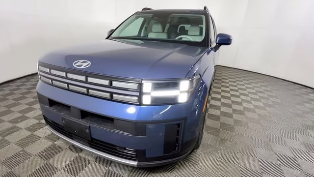 2025 Atlantis Blue Hyundai Santa Fe Hybrid SEL FWD SUV
