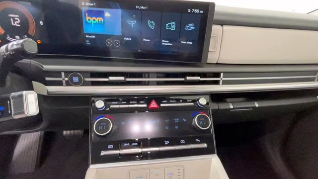 2025 Atlantis Blue Hyundai Santa Fe Hybrid SEL FWD SUV