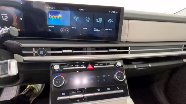 2025 Atlantis Blue Hyundai Santa Fe Hybrid SEL FWD SUV