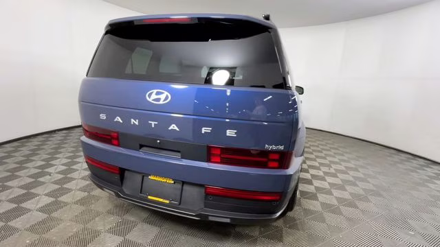 2025 Atlantis Blue Hyundai Santa Fe Hybrid SEL FWD SUV