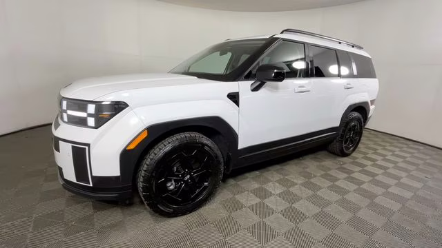 2025 Serenity White Hyundai Santa Fe XRT AWD SUV