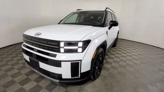 2025 Serenity White Hyundai Santa Fe XRT AWD SUV