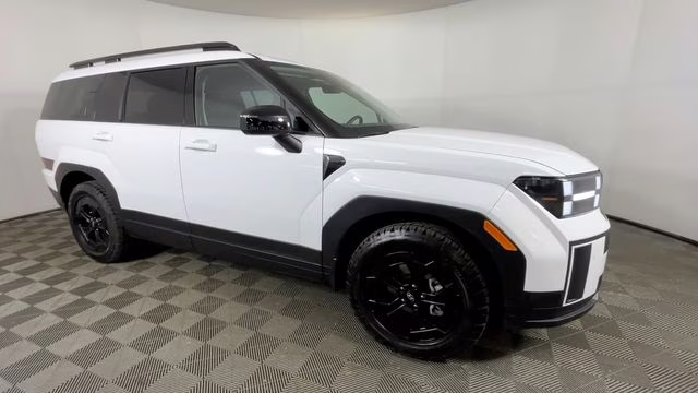 2025 Serenity White Hyundai Santa Fe XRT AWD SUV