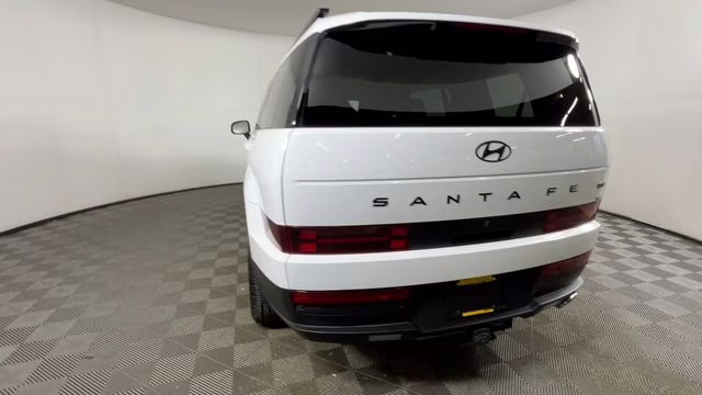 2025 Serenity White Hyundai Santa Fe XRT AWD SUV