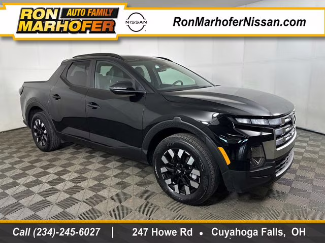 2025 Phantom Black Hyundai Santa Cruz SEL AWD Truck