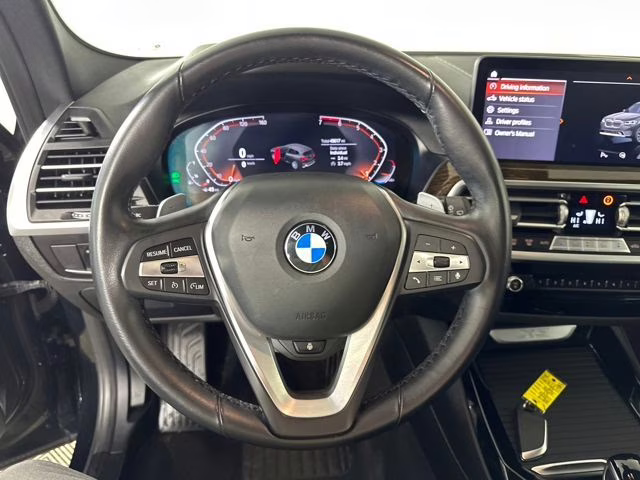 2022 Jet Black BMW X3 xDrive30i AWD SUV