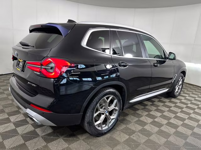 2022 Jet Black BMW X3 xDrive30i AWD SUV