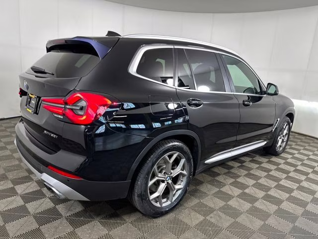2022 Jet Black BMW X3 xDrive30i AWD SUV
