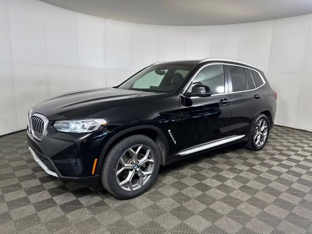 2022 Jet Black BMW X3 xDrive30i AWD SUV