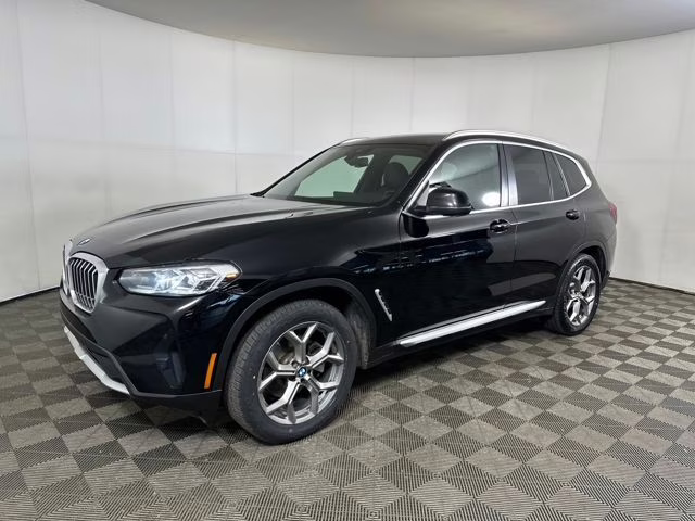 2022 Jet Black BMW X3 xDrive30i AWD SUV