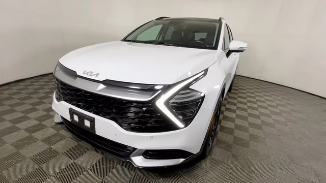2023 Glacial White Pearl Kia Sportage SX-Prestige FWD SUV